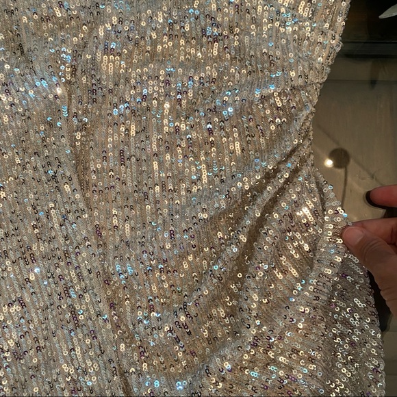 Host Pick! 🎉 NWT Maje Riviera Sequined Dress size 3 Small - Picture 7 of 16